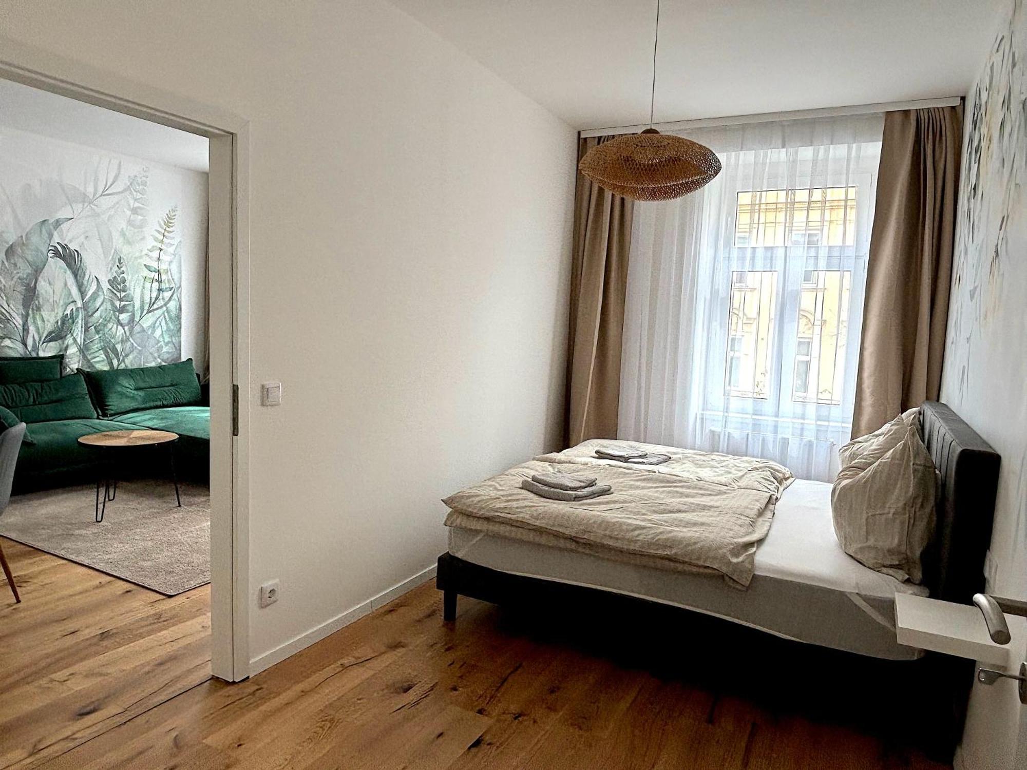 Traumhafte Wohnung Fuer 3, Grosszuegig, Walk In Dusche 비엔나 외부 사진